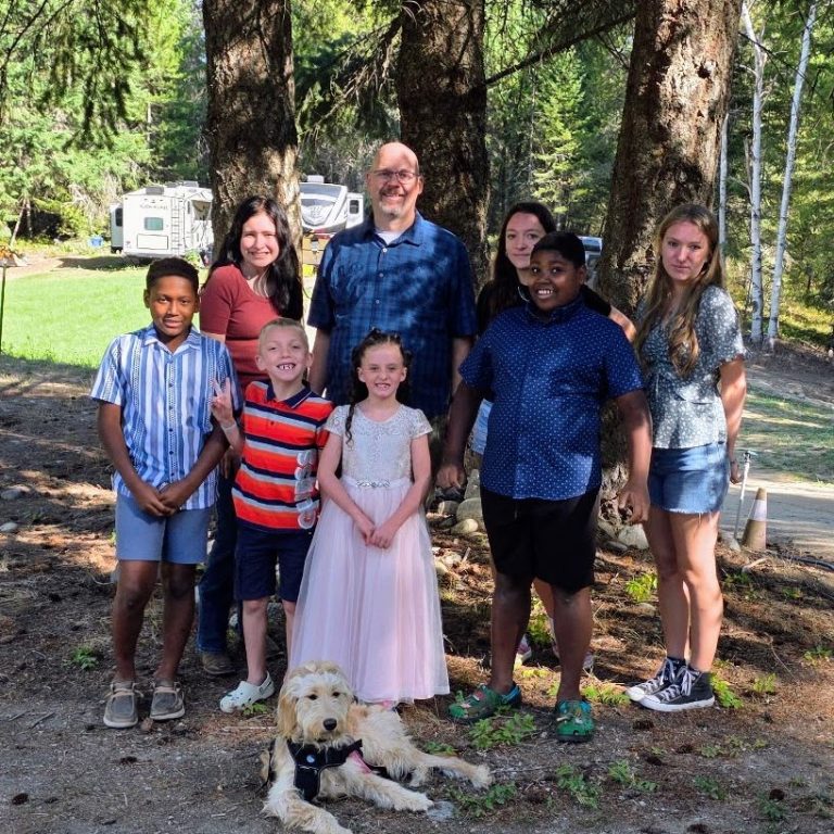 Thrive Christian Academy students and families together